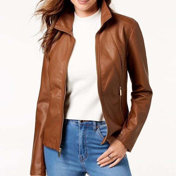 Kenneth Cole New York Jackets & Blazers - KENNETH COLE faux leather jacket